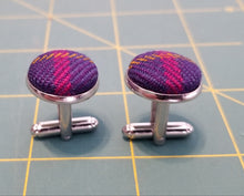 Load image into Gallery viewer, Masonic Tartan Cufflinks