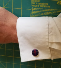 Load image into Gallery viewer, Masonic Tartan Cufflinks
