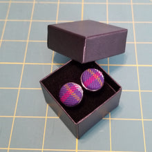 Load image into Gallery viewer, Masonic Tartan Cufflinks